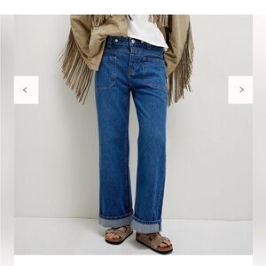 NWOT We The Free Palmer Cuffed jeans